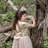 Robe de biche avec coiffe, taille US 5-6 – Image 2