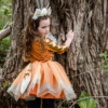 Robe de renard avec coiffe, taille US 7-8 – Image 3